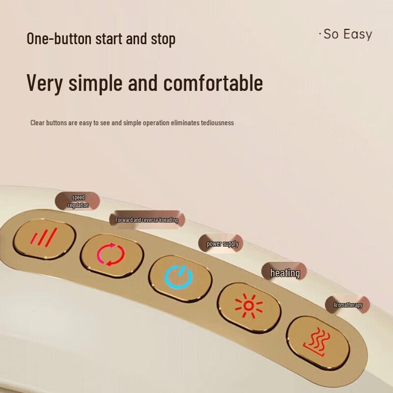 AUX Bianstone Abdominal & Waist Kneading Massager