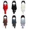 Thick Knit Beard Hat for Teen Handmade Funny Carnival Theater Performances Hat
