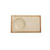 Japanese Minimalist Ceramic Plate for Sushi and Dumplings - Exquisite Underglaze Design