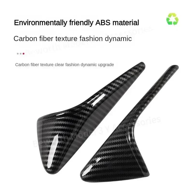 for Tesla New Model 3 Highland 2024 Accessories RearView Mirror Protector Cover Turn Signal Light M3H Side Camera Trim Sticker
