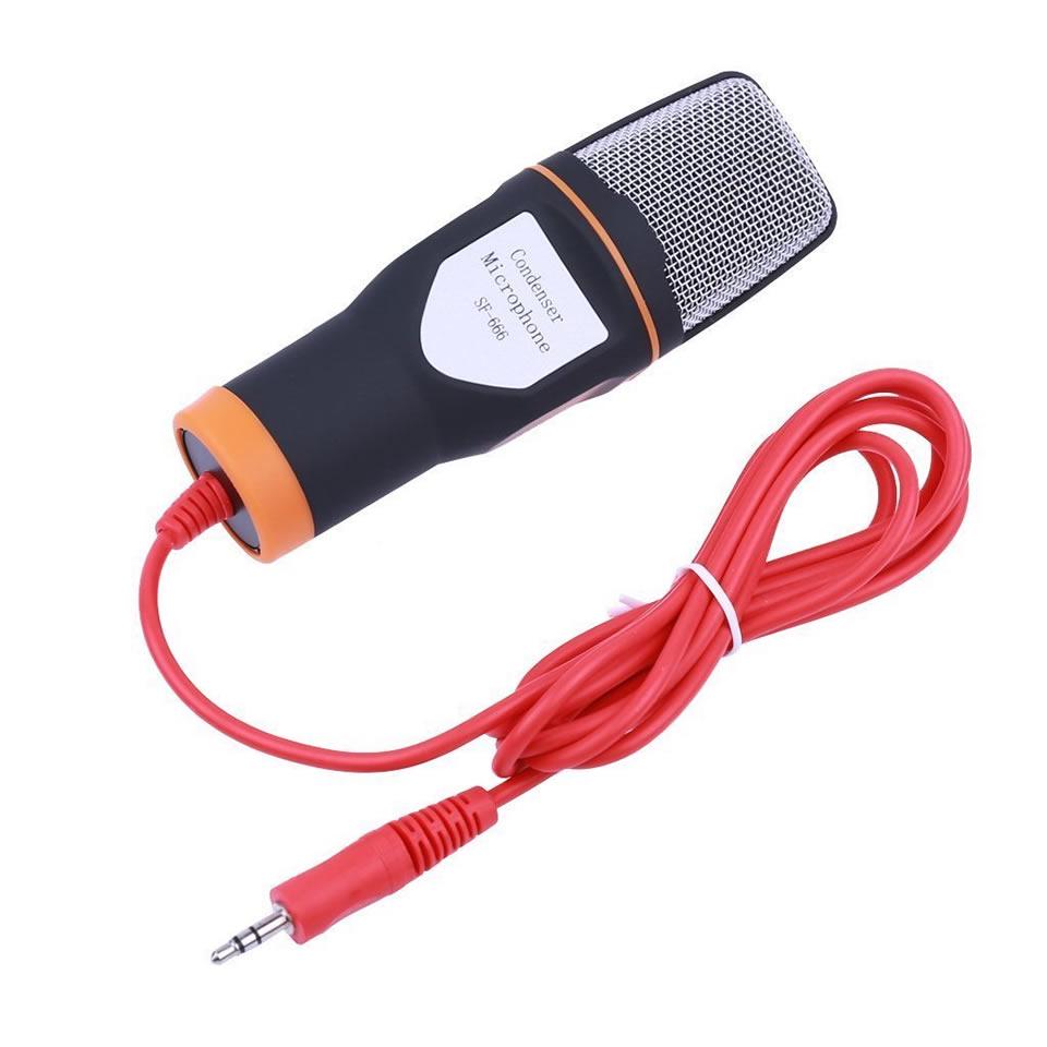 Professional Condenser Wired Microphone Mic For PC Karaoke Sound Room Gaming Audio Sing Machine System Live Streaming Kits Gamer