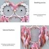 Handmade Owl Dream Catcher Net Creative Wall Hanging Pendant Craft Smart Bird Dreamcatcher  Window