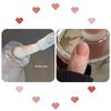 Wine Red Glitter Peel-Off Nail Polish - Long-Lasting Shiny Crystal Burst, 2026 New Internet Celebrity Favorite
