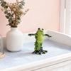 Niedliche und lustige Harzskulpturen, kreative und grüne Paarstatuen, perfekt für Geburtstags- und Valentinstagsgeschenke und Sammlerornamente.