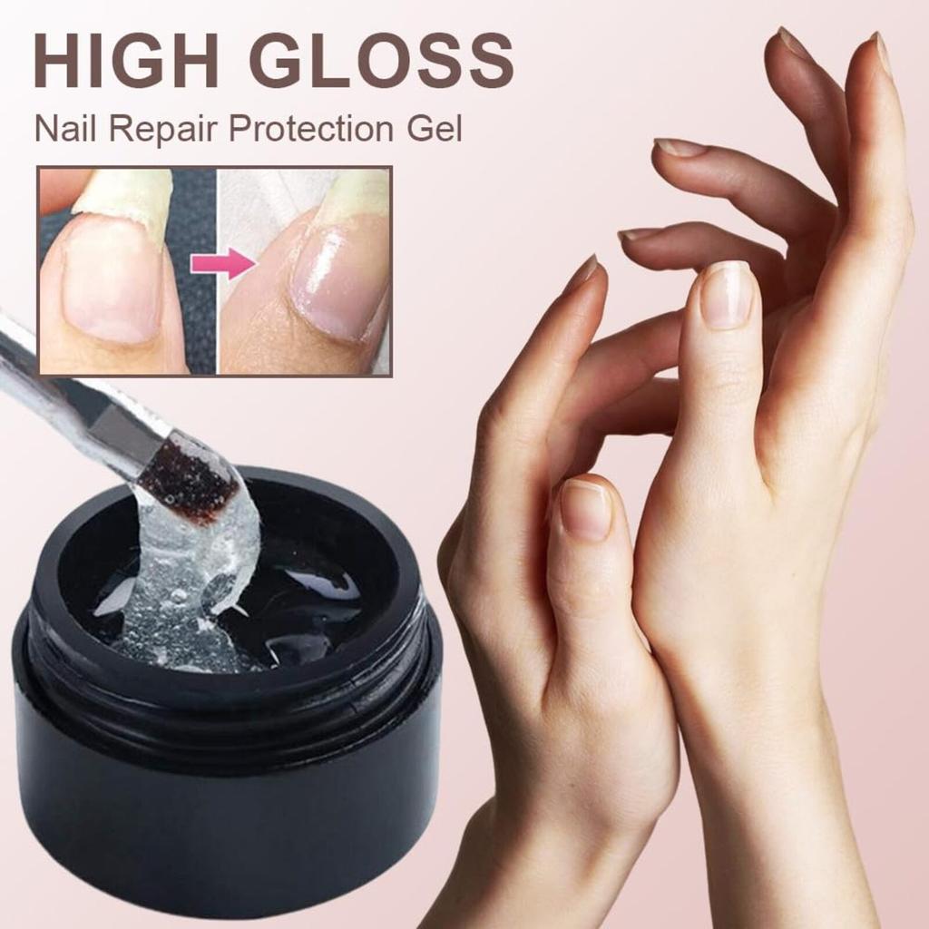 Cracked Nail  Gel Natural Nail  Kit