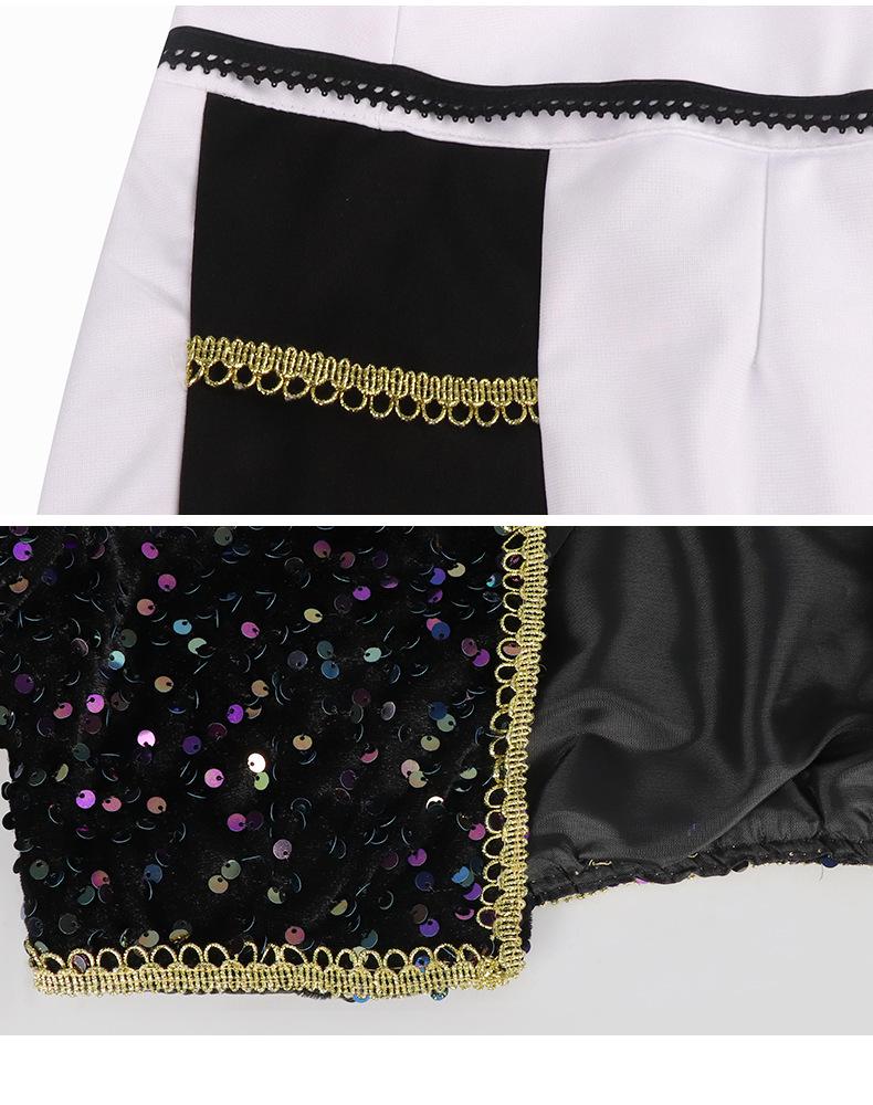 Costume de Cosplay Anime Chasseur de Démons - Tenue de Performance Noire et Or pour Lumi, Zoe, Mila