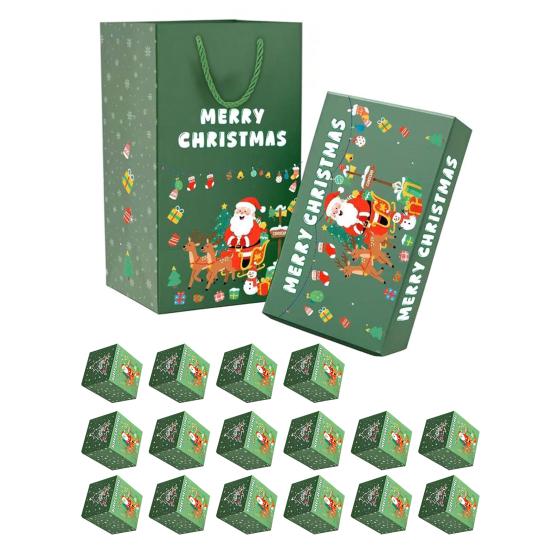 Christmas Explosion Gift Box for Money DIY Folding Bouncing Gift Box Surprise Money Gift Holder for Cash Pop Up