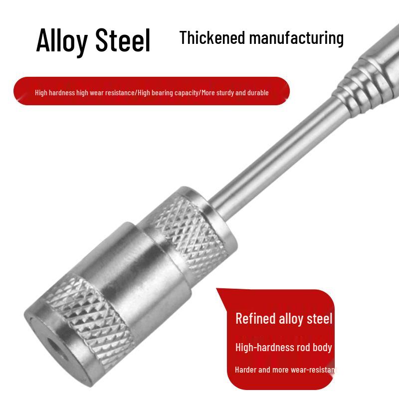 Adjustable Telescopic LED Magnetic Pickup Tool with Strong Suction