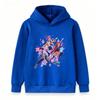 Kids Girls Boys Hoodie Cartoon 3 Action Characters Print Casual Long Sleeve Pullover Sweatshirt for Children