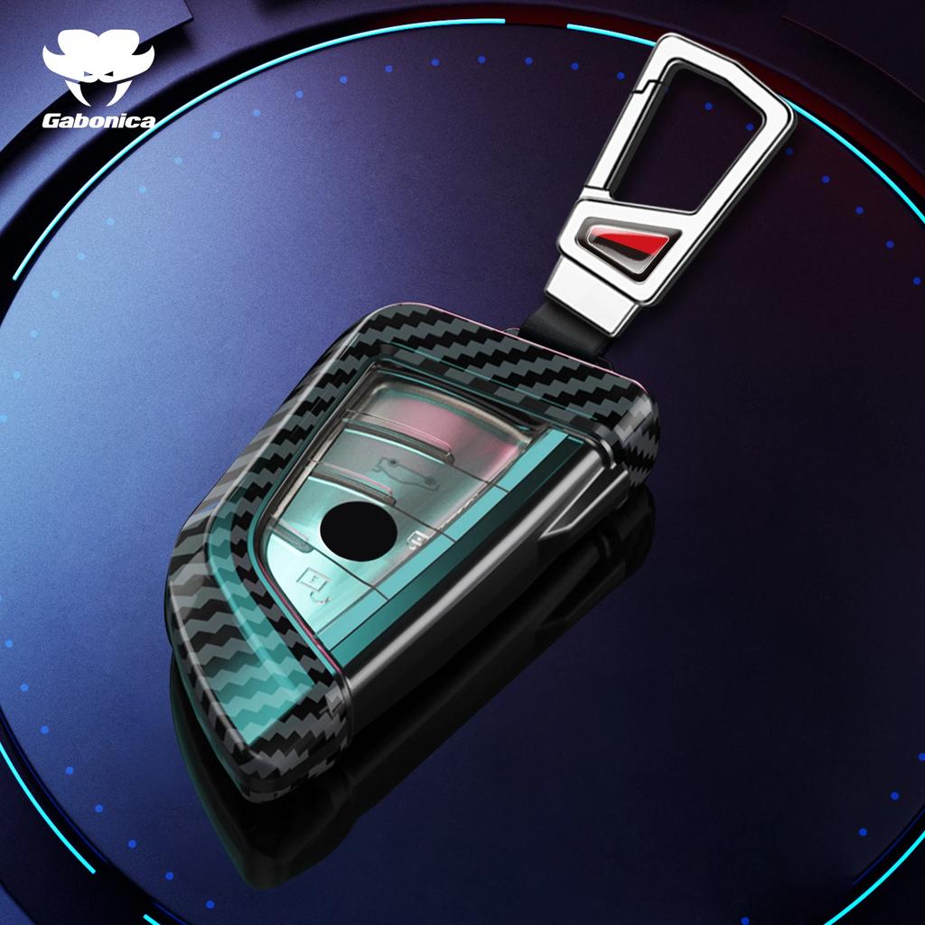 Carbon Fibre Pc Car Key Case Cover Shell For Bmw - G20 G30 X1 X3 X5 F15 X6 F16 G11 F48 F39 520 525 F30 118I 218I 320I
