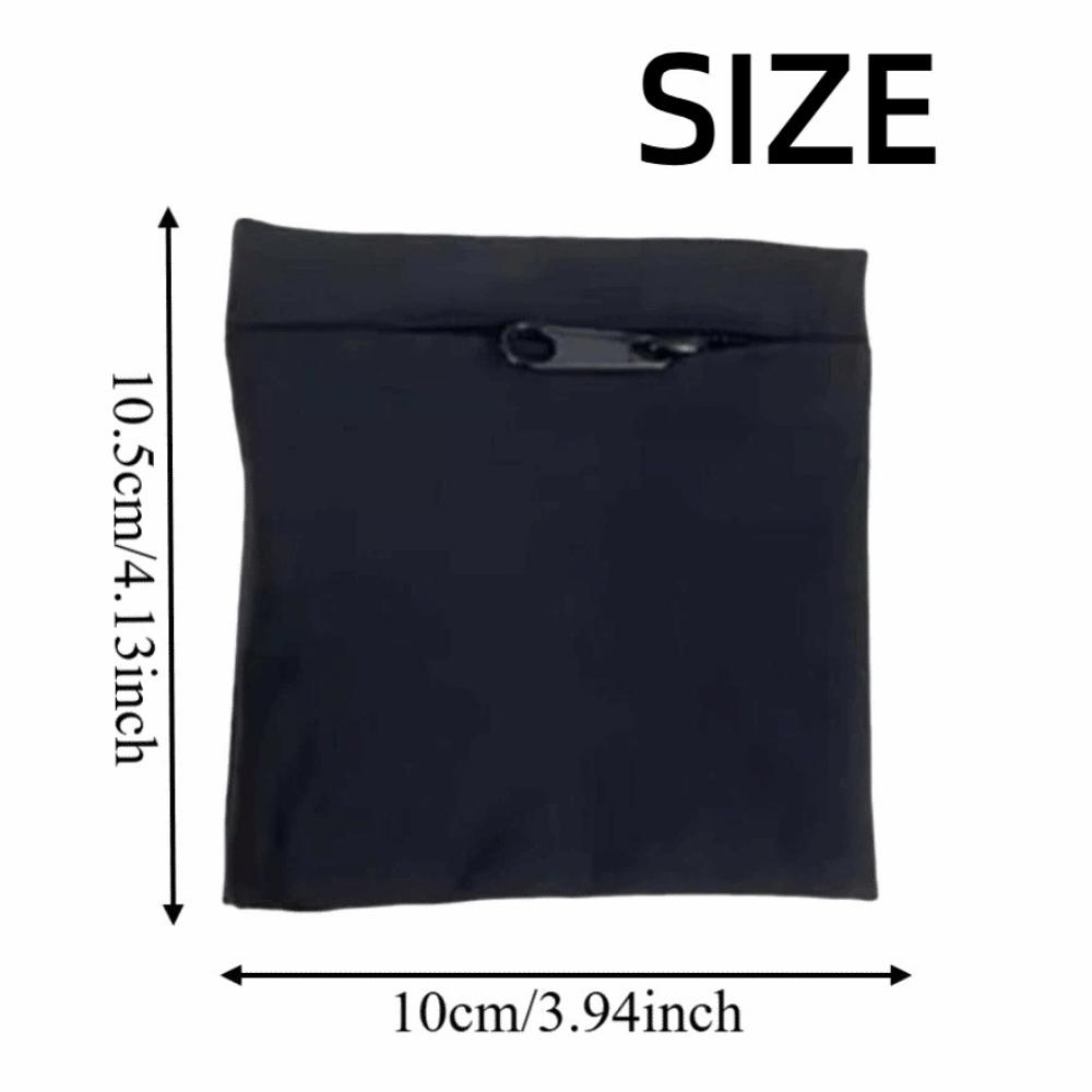 Lightweight Sports Wristlet Bag Zipper Closure Cycling Wrist Bag Zipper Wrist Wallet Running