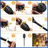 Solar Flame Torch Light - 12 LED Ground Stake for Courtyard Decoration (In Stock)