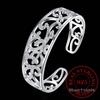 Sterling Tone Hollow Branch Bracelets Bangles High Quality Elegant Lady Giveaway Gift Idea Women Tone Fine JewelryElegant