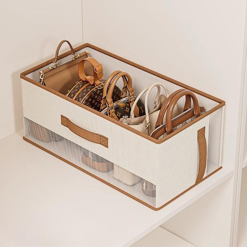 Storage Boxes for Bags, Designed to Save Space And Organize Items. Ideal for Rental Homes, Dorms, And Household Use