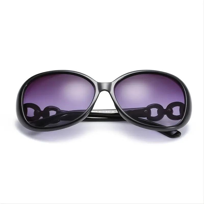 New Large Frame Oval Shape Sunglasses Women's Brand Designer Fashion Sun Glasses Women's Outdoor Driving Travel Eyewear UV400