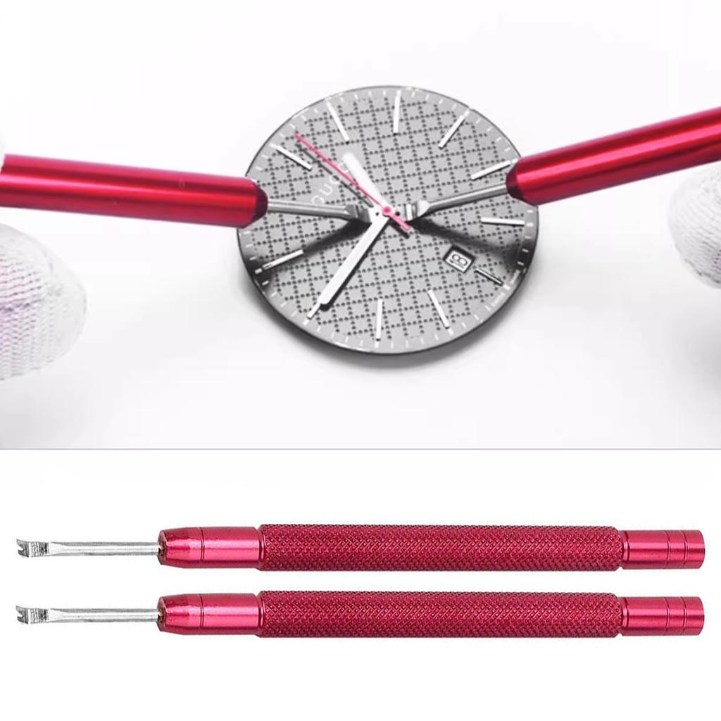 2pcs Watch Hands Remover Manual Watch Hand Needle Removal Lifting Tool Alloy Steel Watch Repair Tool Accessories For Watchmaker
