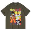 230 Gsm 100% Cotton Dragon Ball V56 Goku Print Unisex Heavy Cotton T Shirt