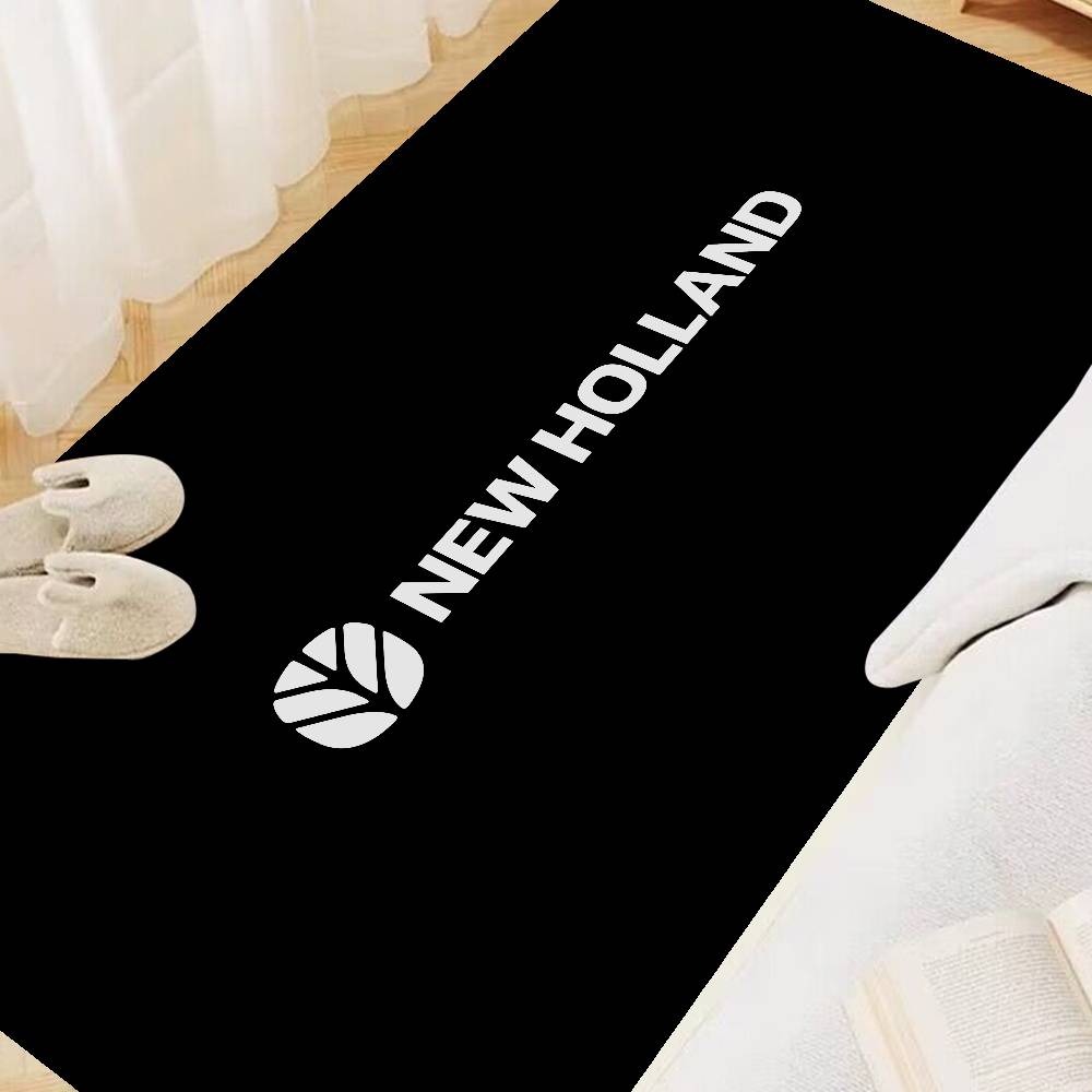 New H-Holland Logo  Kitchen Mat Cheaper Anti-slip Modern Living Room Balcony Printed Modern Home Decor