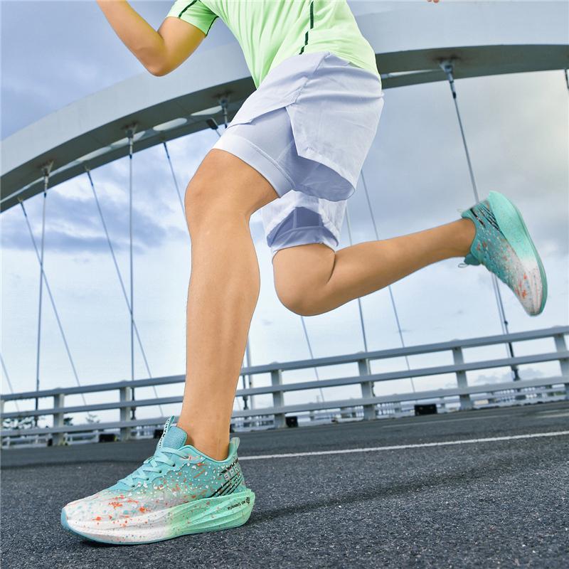 Mens Running Shoe Marathon Men Sport Breathable Lightweight Womens Comfortable Nonskid Four Season Outdoor Running Shoes