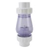 2 Inch Check Valve Transparent Pool Accessories Replacement Check Valve Prevent Backflow