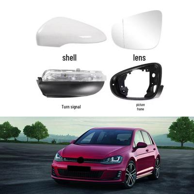 Compatible Rearview Mirror Assembly with Turn Signal for Golf 6 (2010-2013)