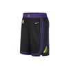 Dri-FIT NBA Los Angeles Lakers Swingman City Edition Shorts 'Black Purple' Men's DX8706-010