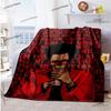 The Weeknd Modische Flanelldecke Weiche Warme Decke Überwurfdecke für Wohnzimmer Schlafzimmer Bett Sofa Büro Picknickdecke
