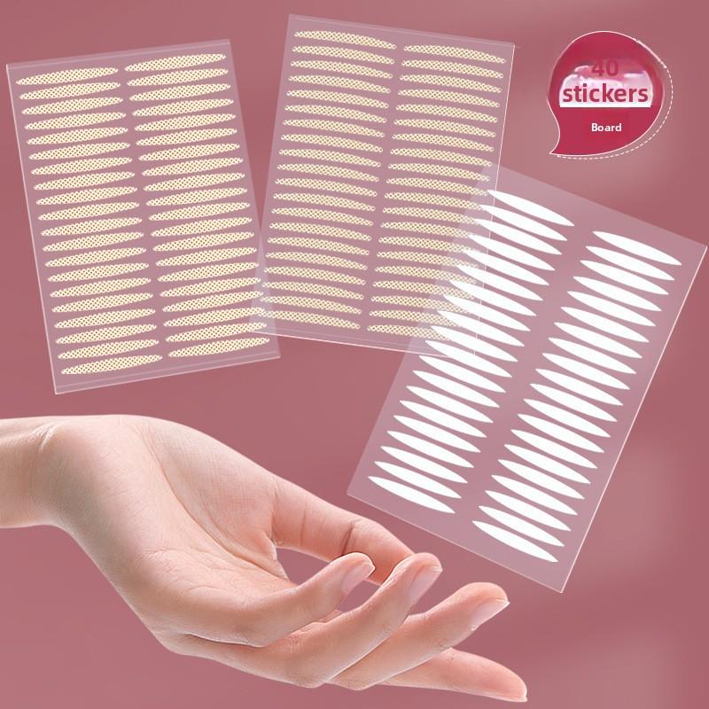 Invisible Eyelid Double Sticker, Natural Invisible Seamless Support, End of Eye, Eye Adjustment, Petite Eye Enlargement, Glue-free Binocular Sticker
