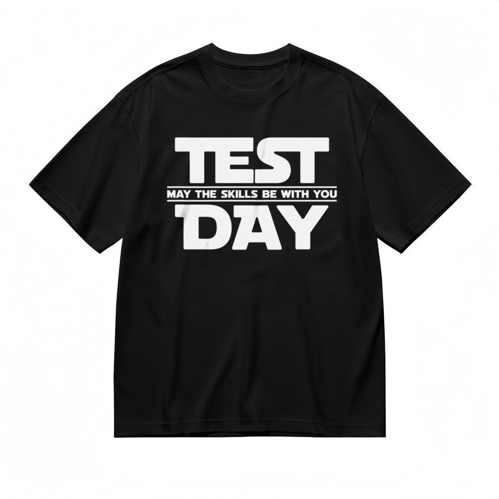 Women's Slight Stretch Classic T-Shirt Academic Success Saying Large Print Tee