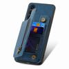 For Samsung Galaxy A56 5G Case with Zipper Card Holder Retro Leather TPU Phone Cover