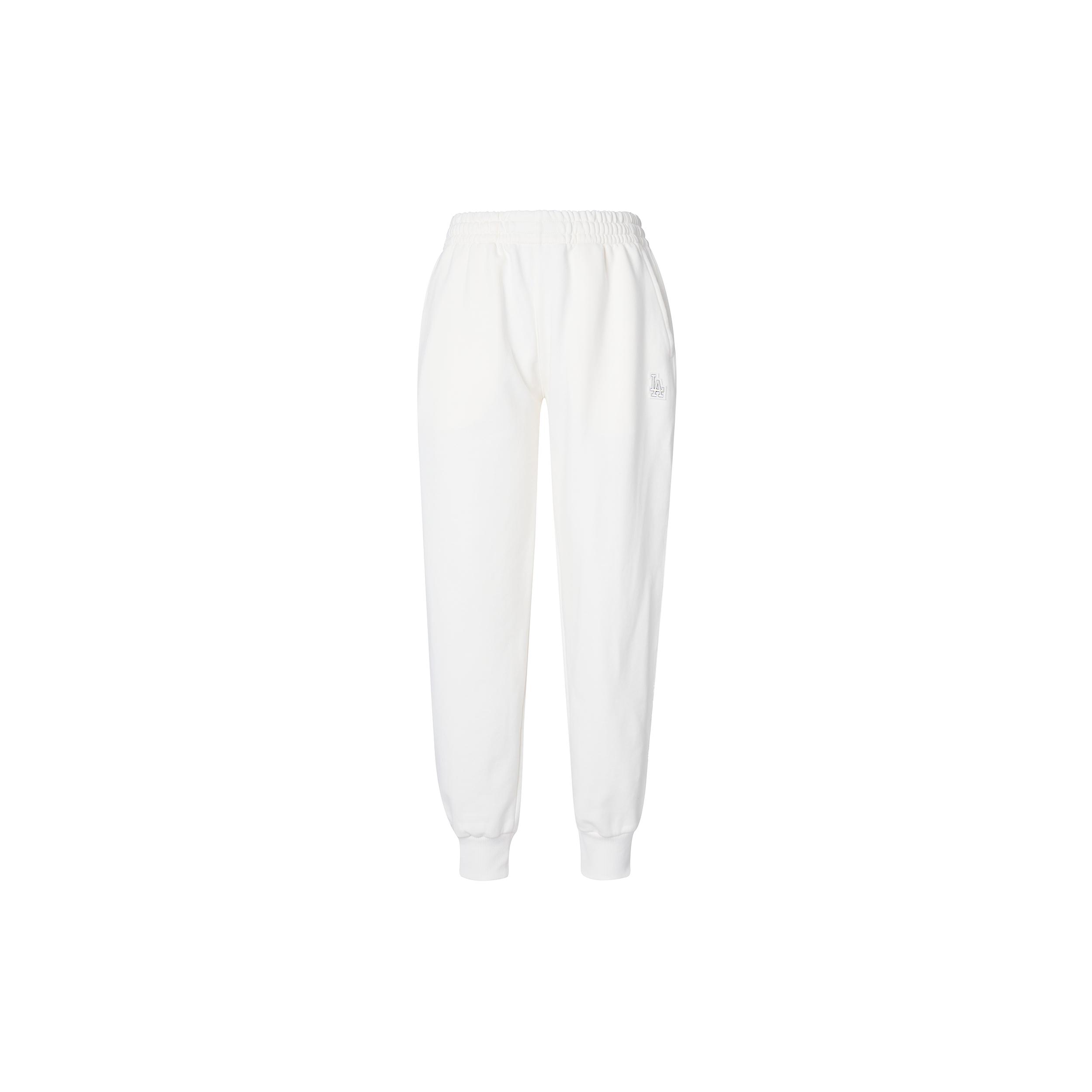 MLB Knitted Sweatpants Unisex Ecru 3APTB0131-07CRS XS
