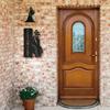 Personalizable Metal Wall Sign Classic Blacksmith Art Home Kitchen Decor Custom Sculpture