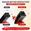SEAMETAL Three Layer Car Seal Strip Rubber Thicken Car Door B-pillar Hood Trunk Sealing Strips Dustproof Waterproof Weatherstrip