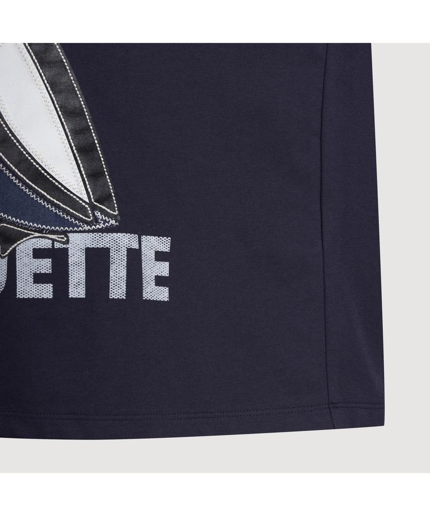 LUCKY CHOUETTE Chouette Point Long Sleeve T-Shirt (Dark Navy) Lftam25210Nyd