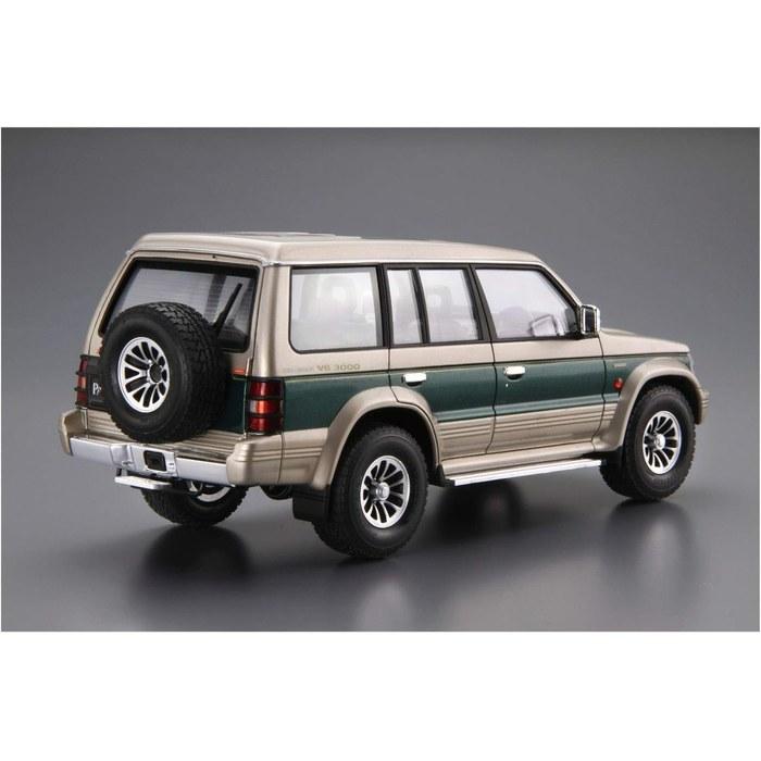 AOSHIMA The Model Car No.107 1/24 Mitsubishi V43W Pajero Super Exceed '91 Plastic Model Kit