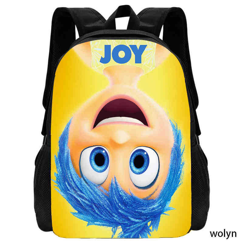 Inside Out 2 Anime Backpack For School And Travel With Storage Compartments