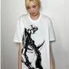 KPOP Aespa Whiplash Limited Edition Cotton T-shirt Short Sleeve KARINA GLSELLE WINTER NINGNING Same Print Loose Anime Techno Top