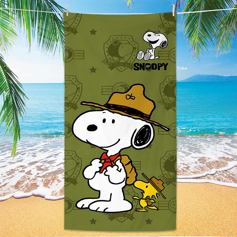 Popular Microfiber Beach Towel Cartoon Children'S Class A Beach Towel Summer Beach Towel