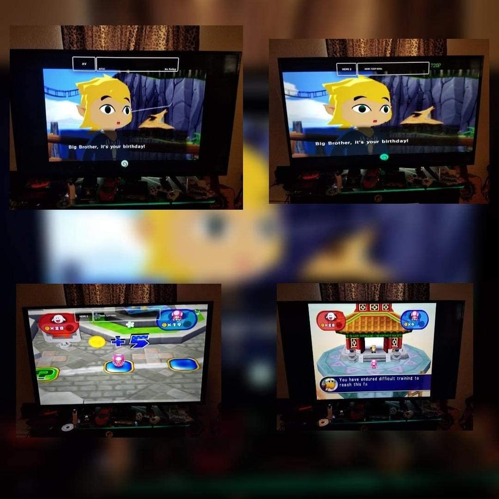 Runbod RCA To HDMI Conversion Converter AV Composite HDMI Conversion Converter 3 Color Terminal To HDMI Conversion Converter 1080P Cable [USB