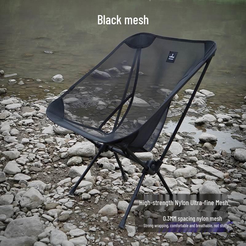Camping Moon Lichtgewicht Draagbare Opvouwbare Aluminium Stoel voor Vissen & Strand