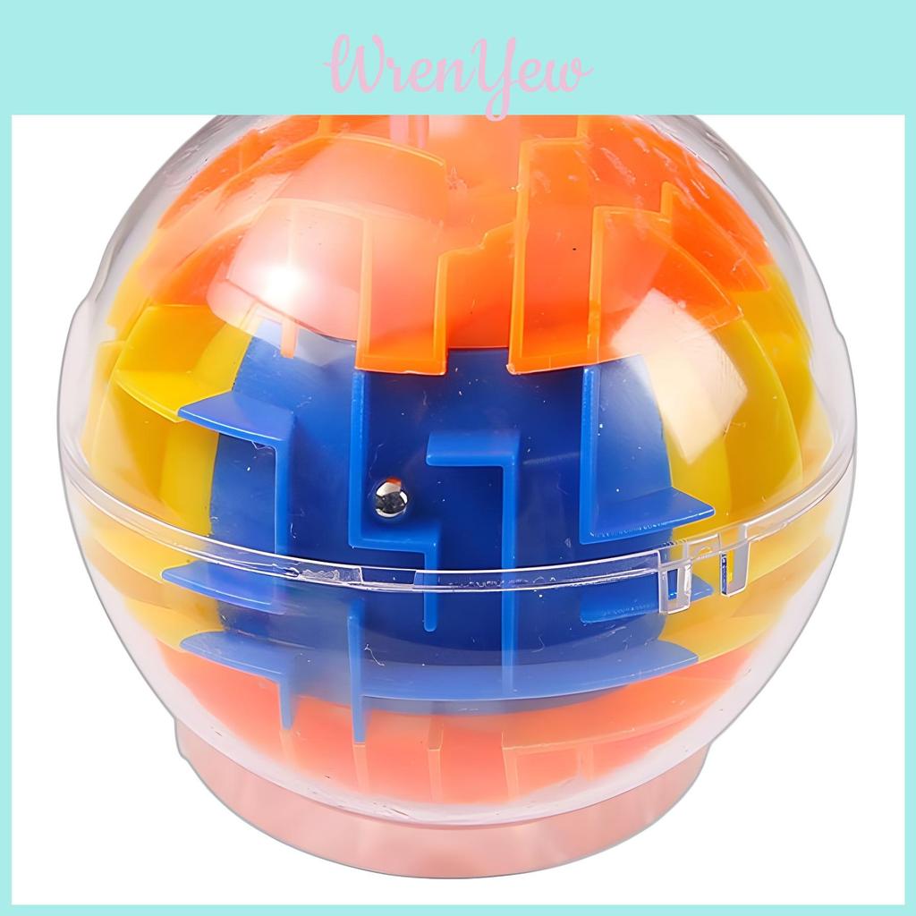 3d Magic Cube Maze Sphere With Plastic Material For Childrens Educational Toy Gift