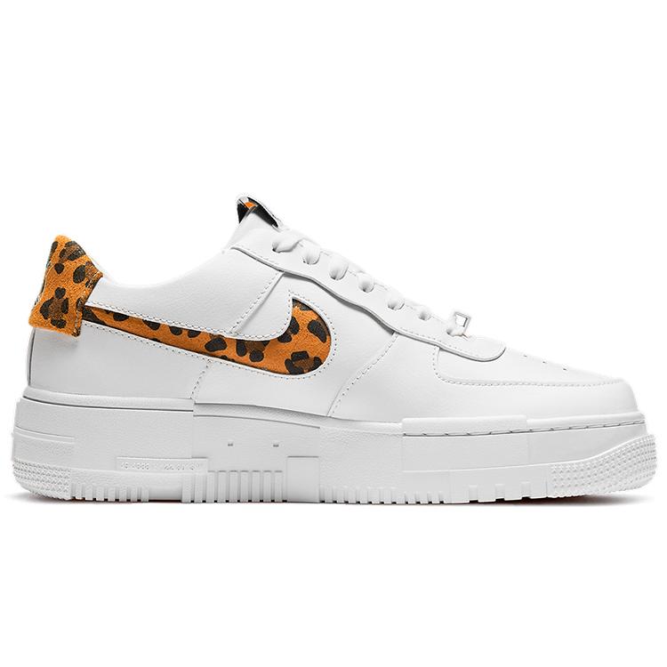 Nuove Nike Air Force 1 Low Pixel Se Bianco Leopardo da Donna CV8481-100