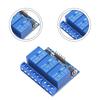 3 Channel DC 5V Relay Module with Optocoupler for Arduino Microcontroller Projects Compact 63mm by 42mm by 18mm