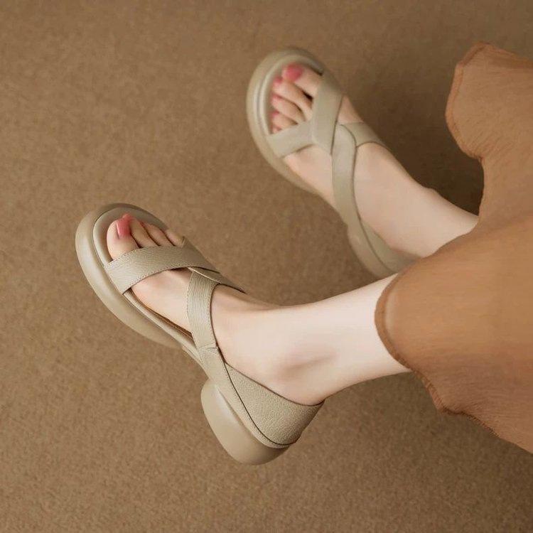 Casual comfortable beach sandals summer new soft sole light sports Roman sandals
