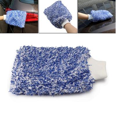 Rukavice na mytí aut pro mokré a suché čištění Fiber Mitt