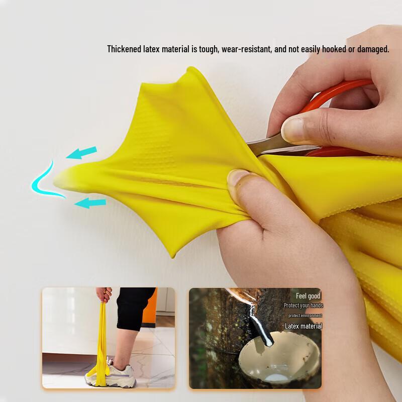 Thickened Latex Cleaning Gloves