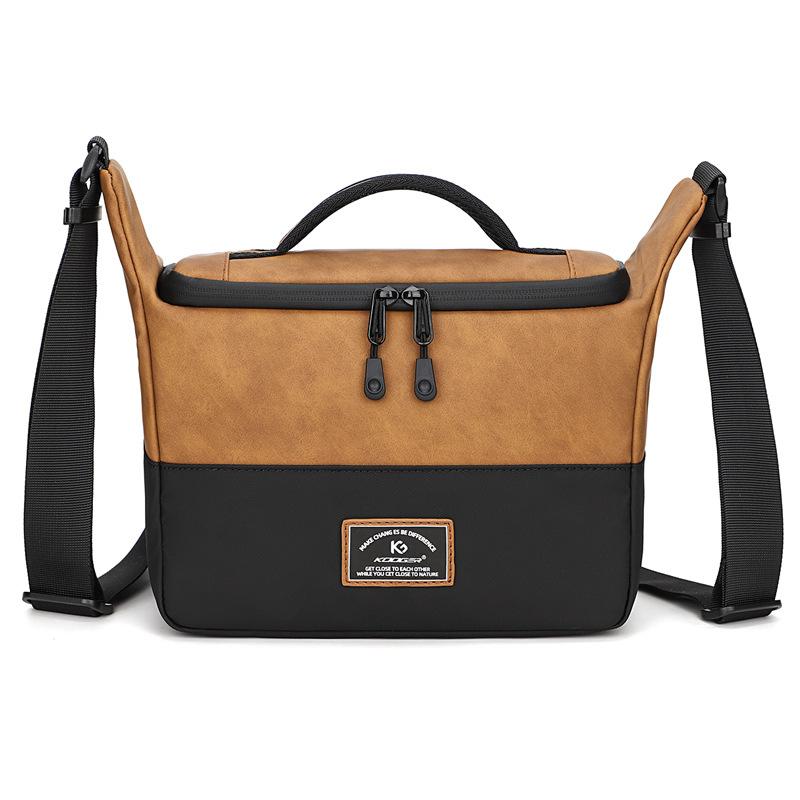 Pu Shoulder Crossbody Photo Bag Slr Camera Bag, Photography Digital Camera Bag Lens Storage Bag