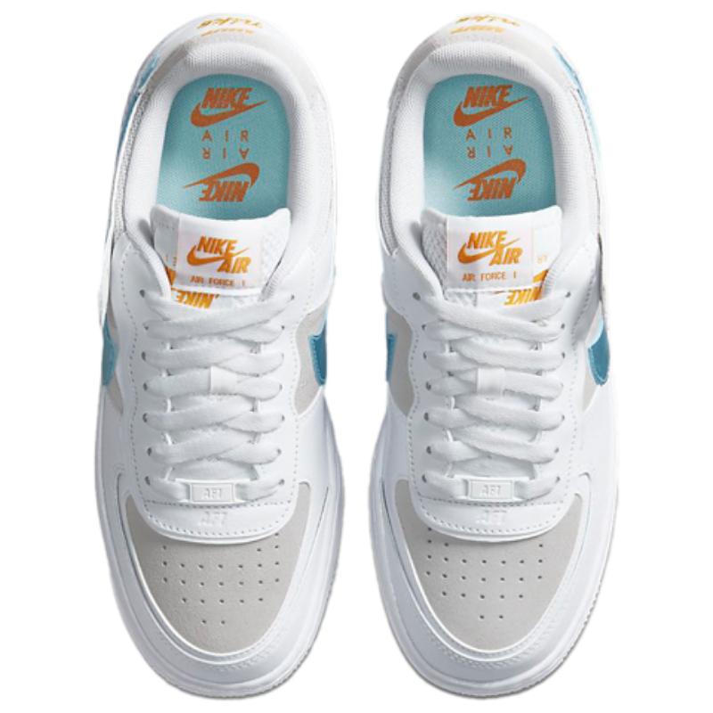 Nike Air Force 1 Low Shadow White Vast Grey Glacier Ice Women's Sneakers DA4286-100