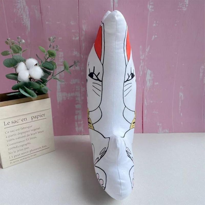 DAN DA DAN Turbo Granny Cosplay Cute Lucky Cat Plush Cotton Doll Hang Dango Bag Birthday Gift