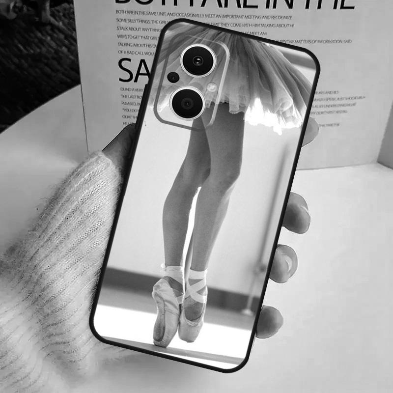 Ballet Ballerina Shoes Pointes Phone Case For OPPO Reno 8 7 Lite 8T 11 12 13 14 14F 10 Pro OPPO Find X8 X6 X5 X9 Pro Cover